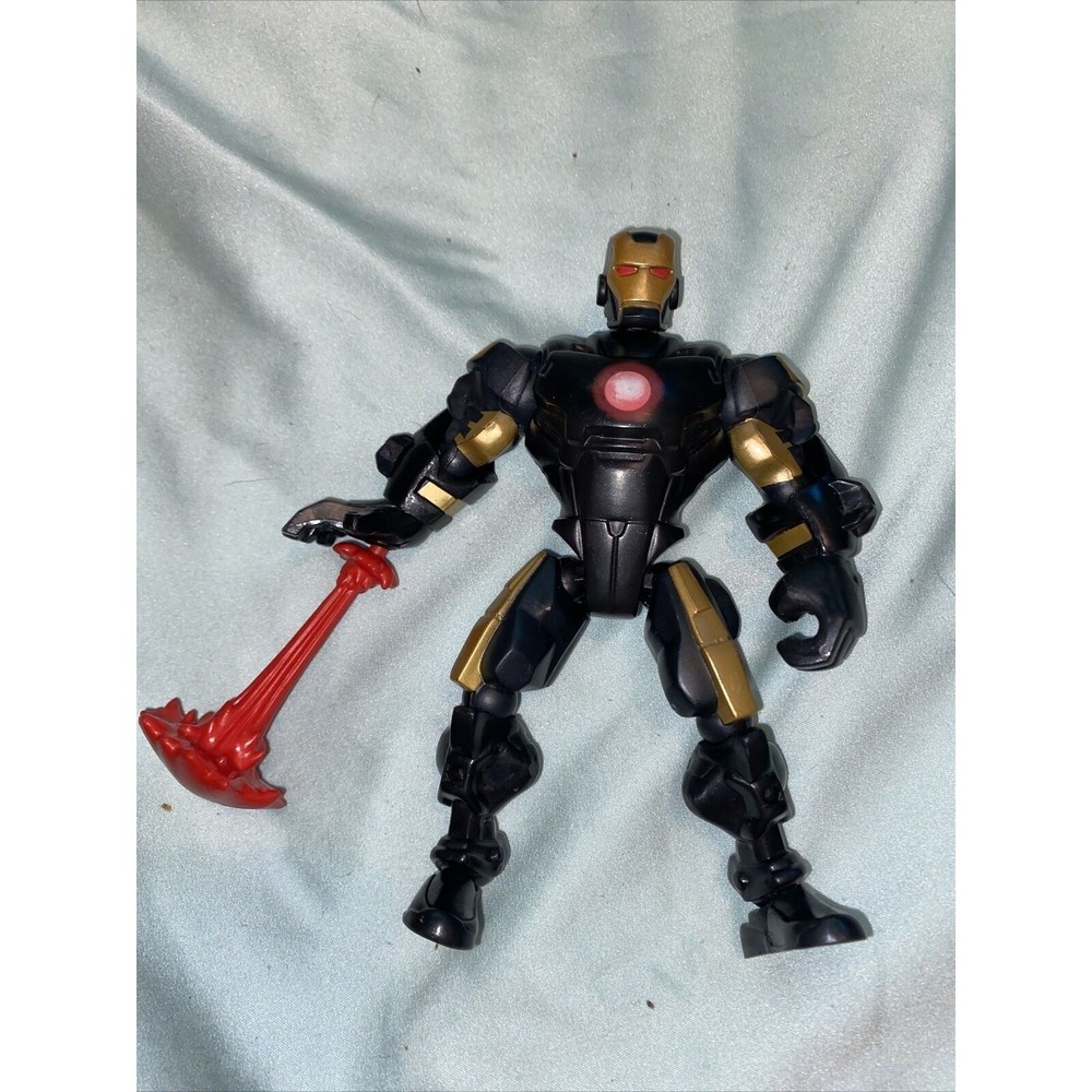 Marvel Figure Hasbro Super Hero Mashers Avengers 2014 Black Stealth Iron Man